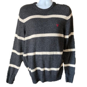 American Eagle Striped Men's Wool/Nylon Blend Sweater Size XL/TG